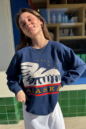 Navy Alaska Sweatshirt