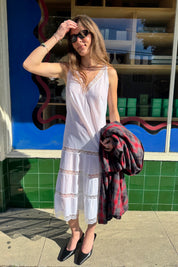 White Lace Sana Slip Dress