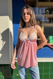 Mauve Slip Tank