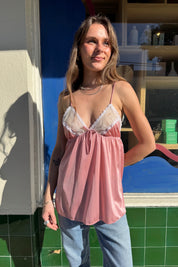 Mauve Slip Tank