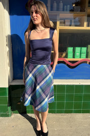 Plaid West Coast Connection Skirt