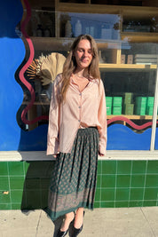 Green Pierre Cardin Skirt