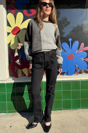 Black B Sides Jeans