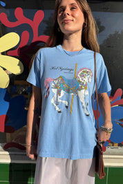 Baby Blue Hot Springs Tee
