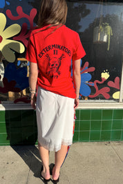 White Van Tealte Slip Skirt