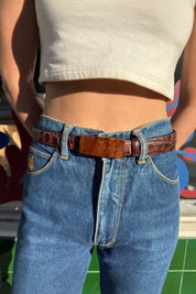 WCM NY Leather Belt