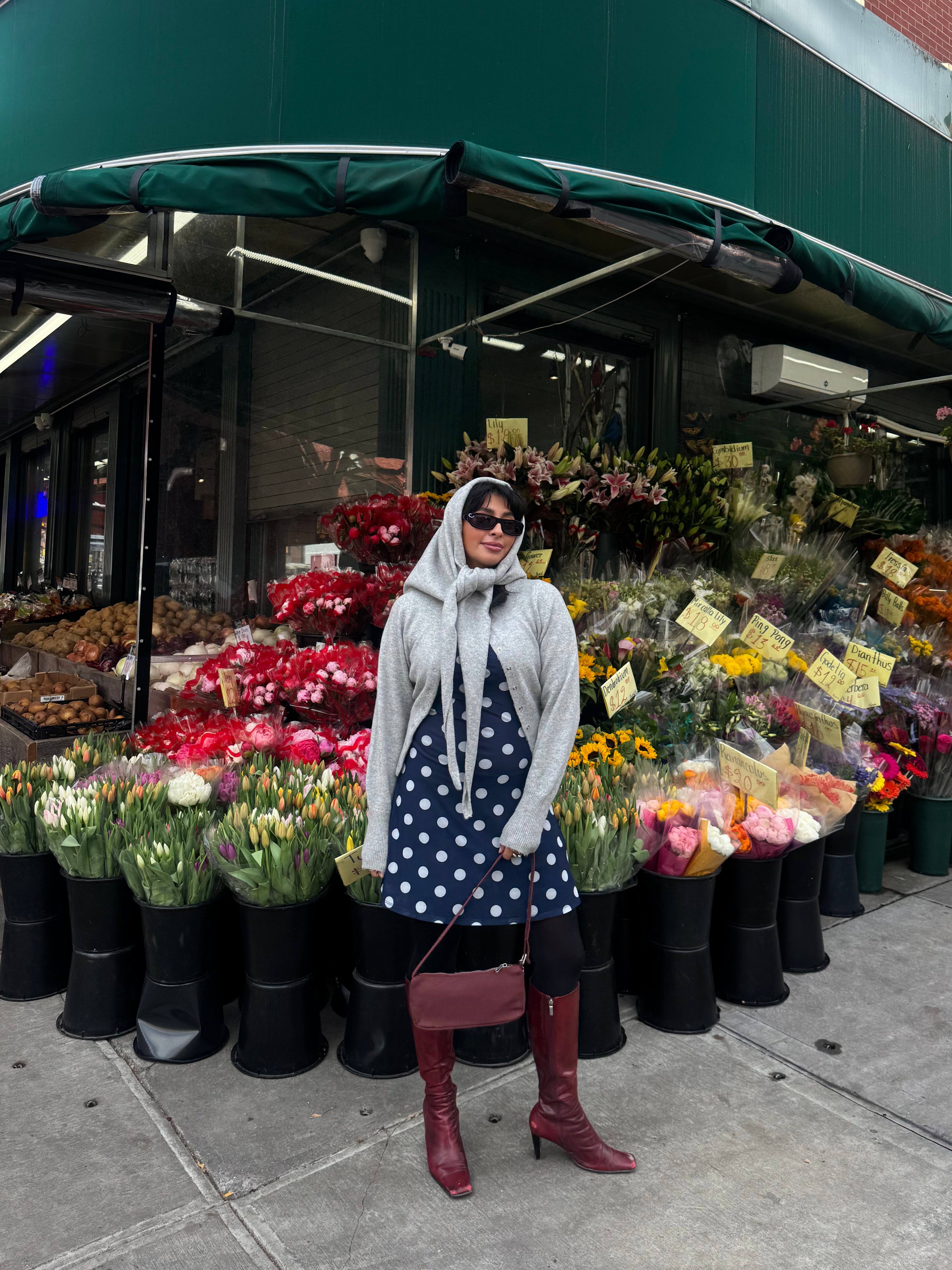 Sailor Polka Dot Mini Dress