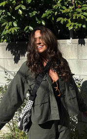 Black My Way Triangle Cami