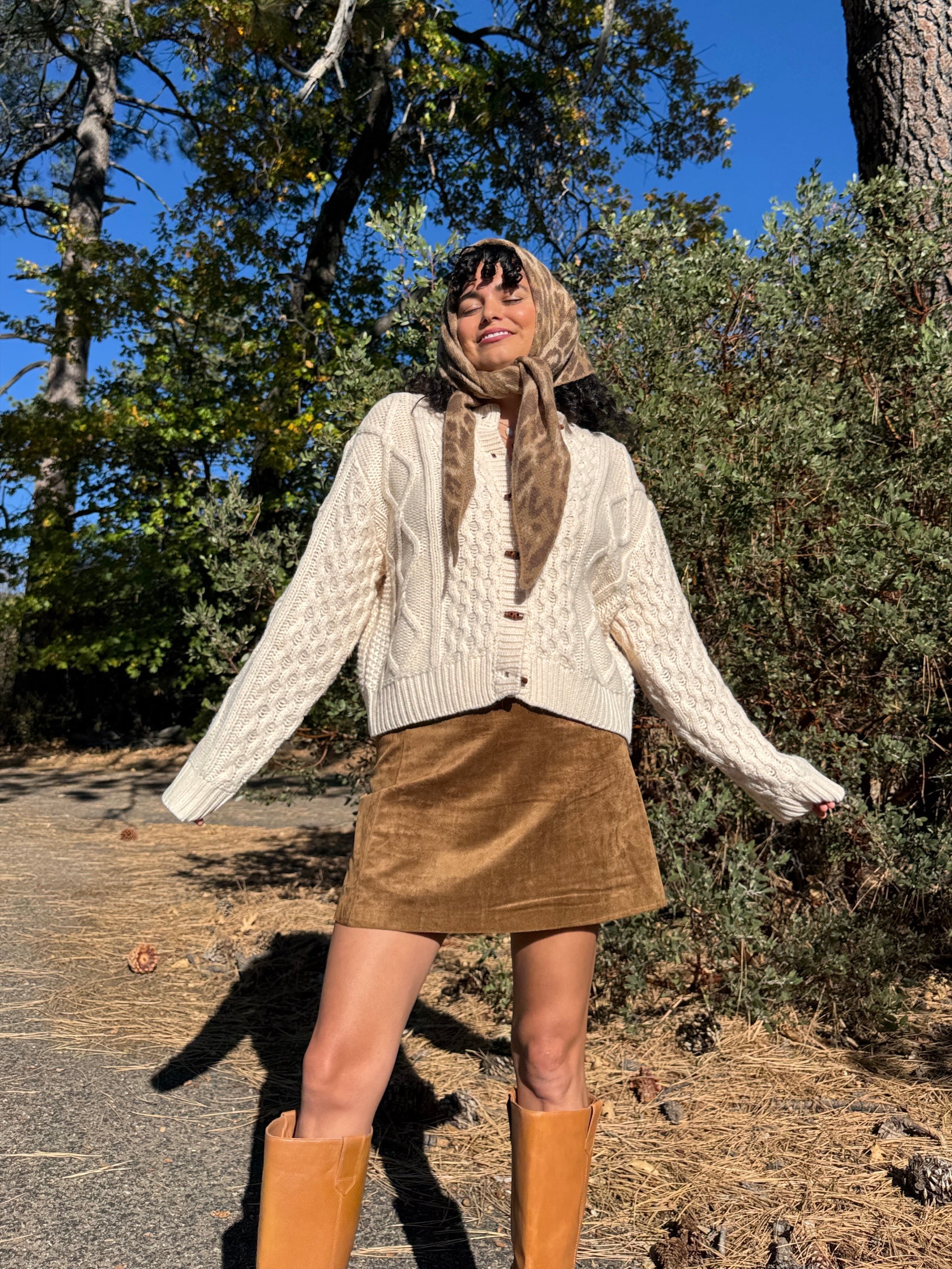 Coconut Ciera Mini Skirt