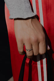 Silver Pearl Ring