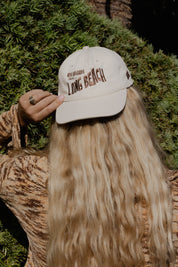 Beige LB Postcard Hat