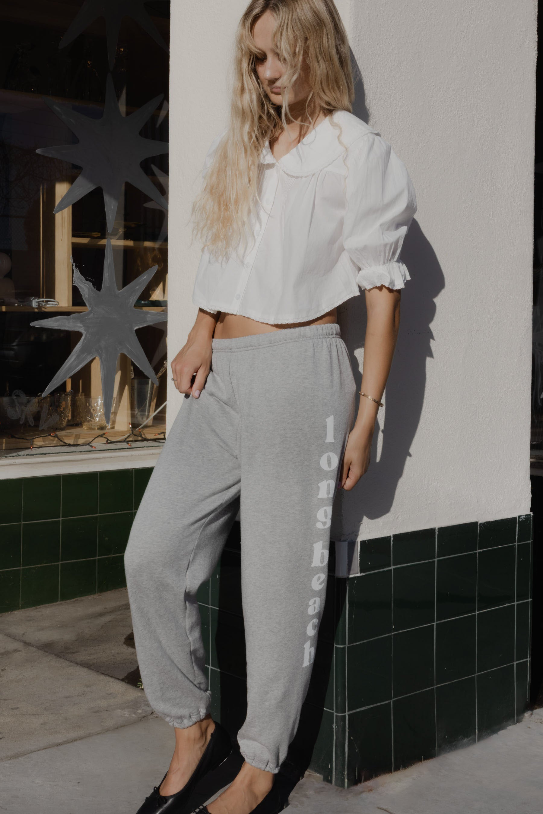 Heather Grey LB Sweatpant