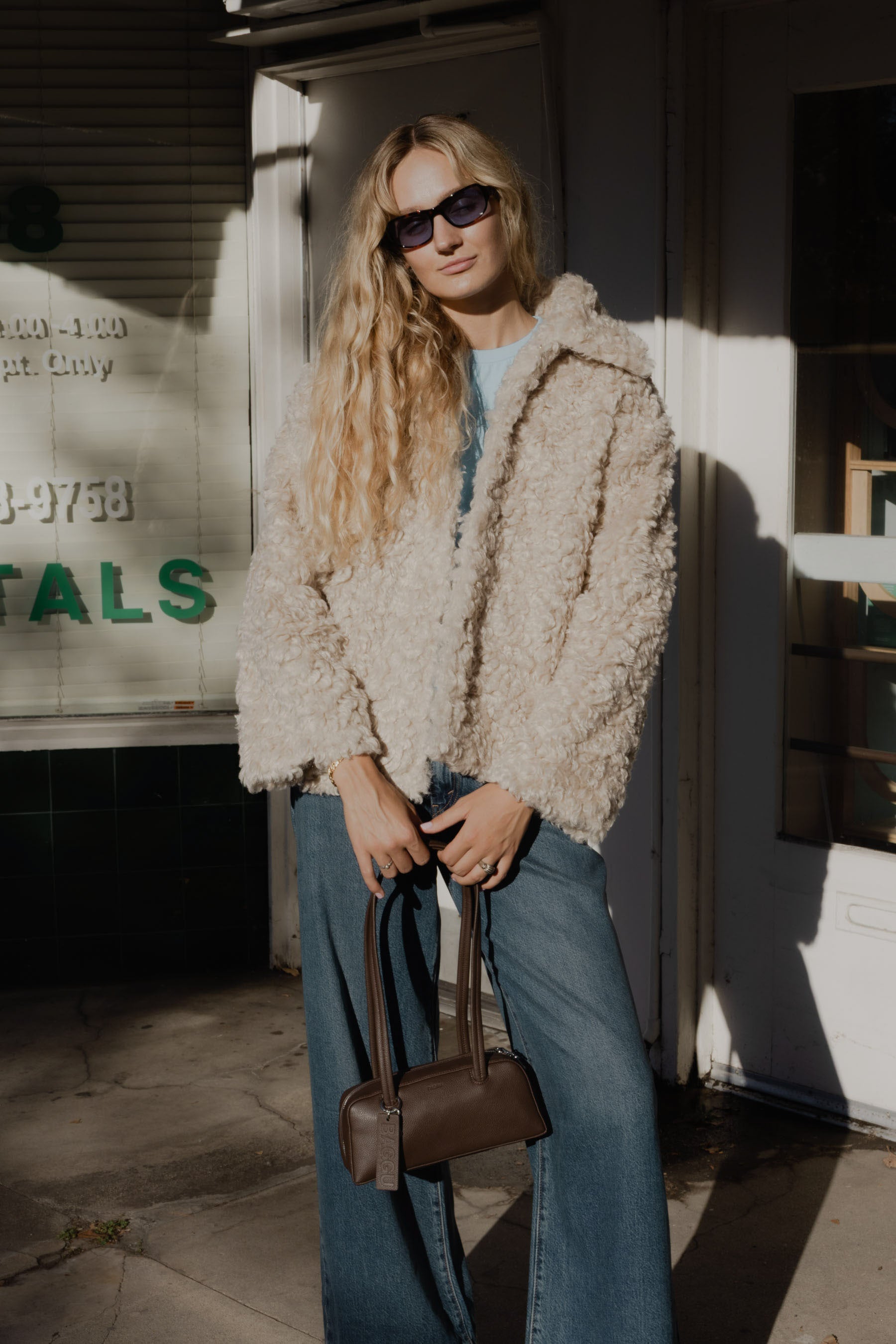 Faux Fur Coat