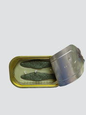 Green Tea & Lemongrass Tinned Fish Candle