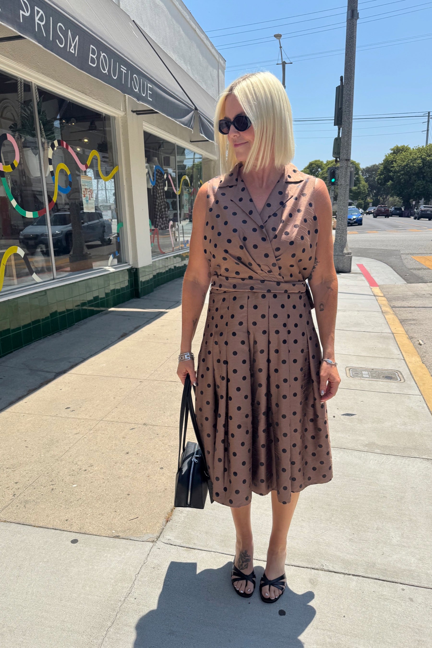 Jessica Howard Polka Dot Dress