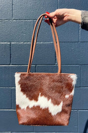 Cow Print Tiny Tote