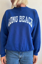 Royal Blue Varsity LB Sweatshirt 002