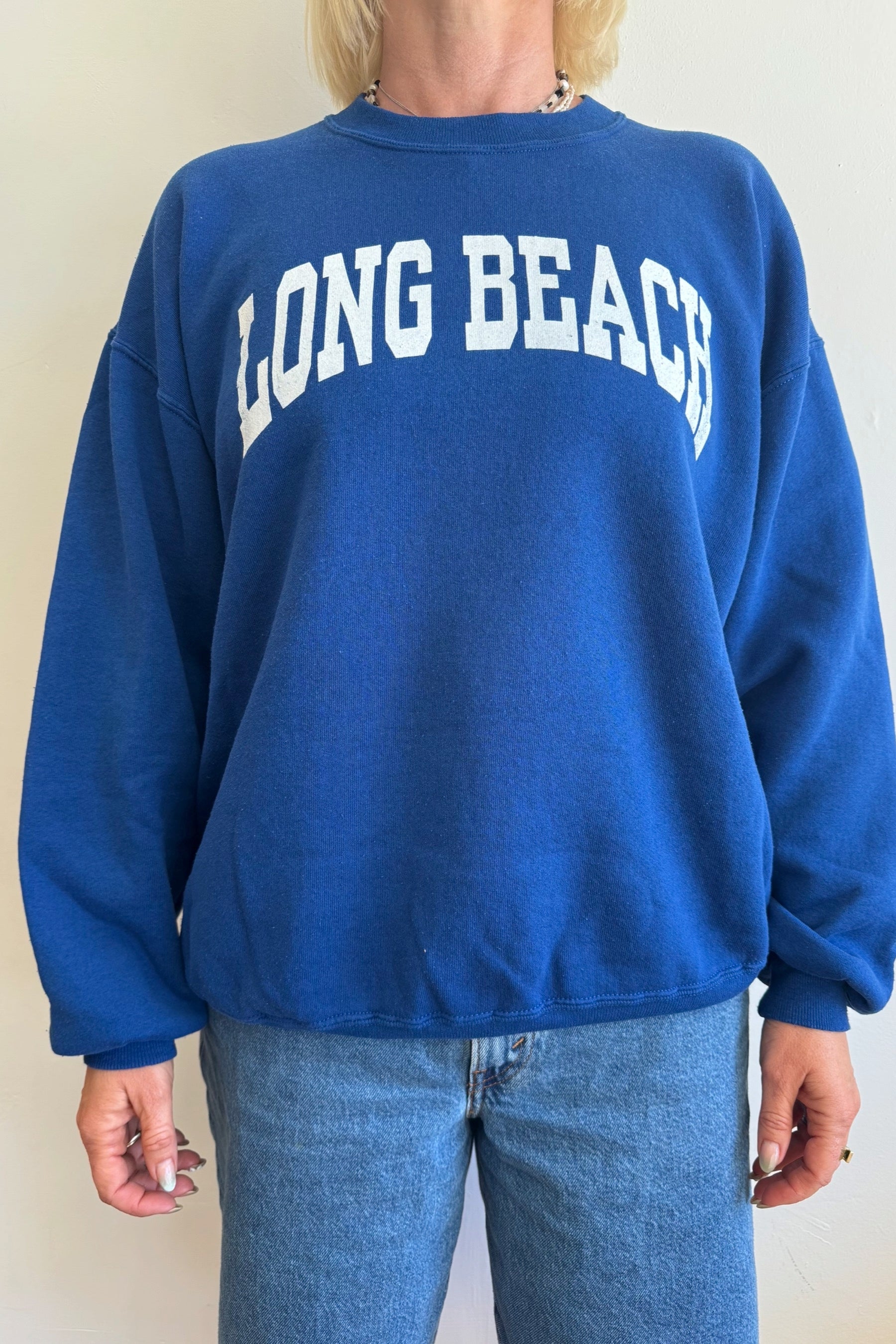 Royal Blue Varsity LB Sweatshirt 003