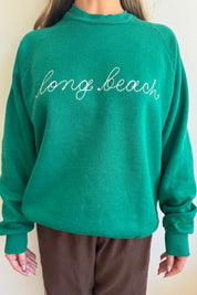 Green Chainstitch LB Sweatshirt 001