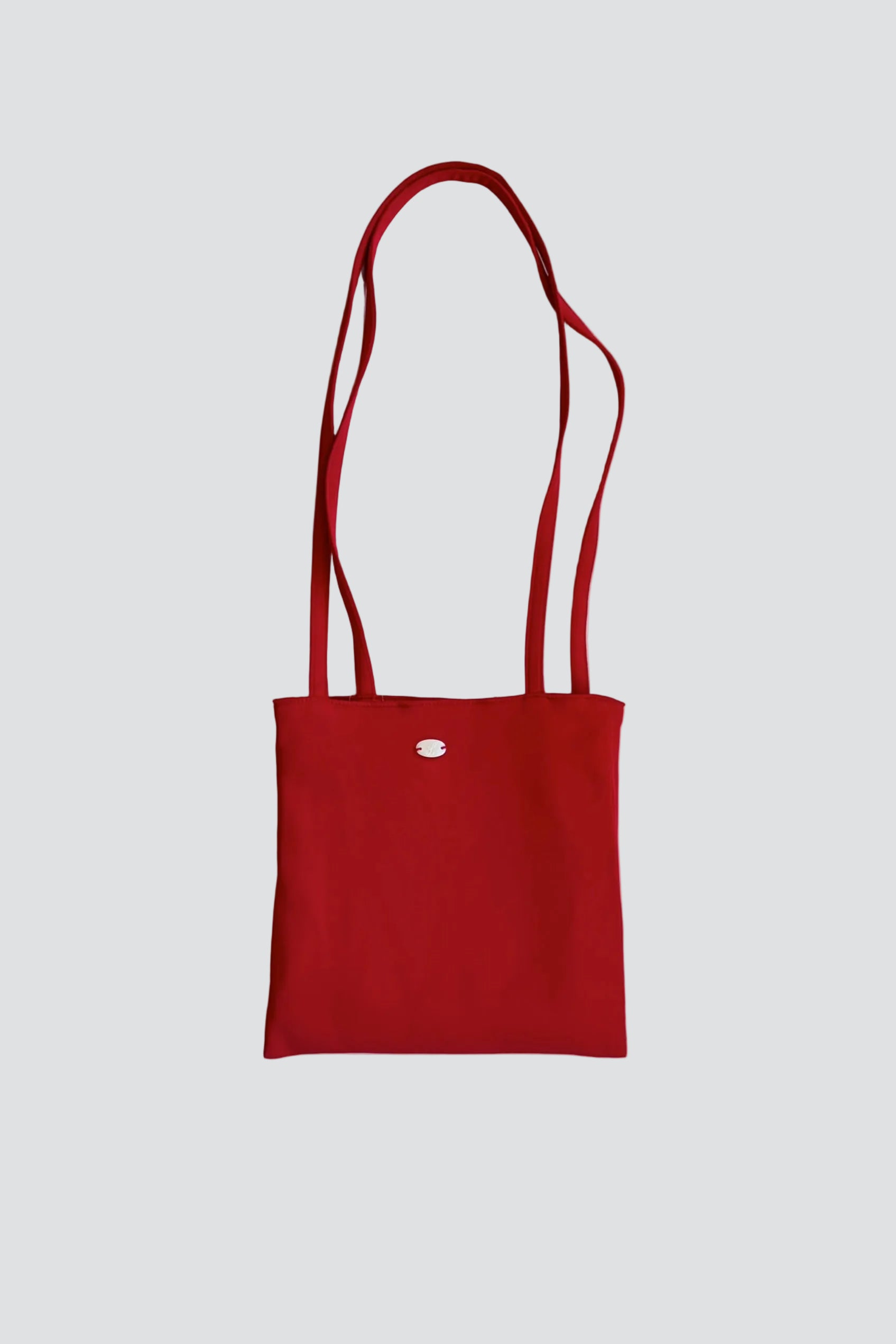Red Satin Leda Bag