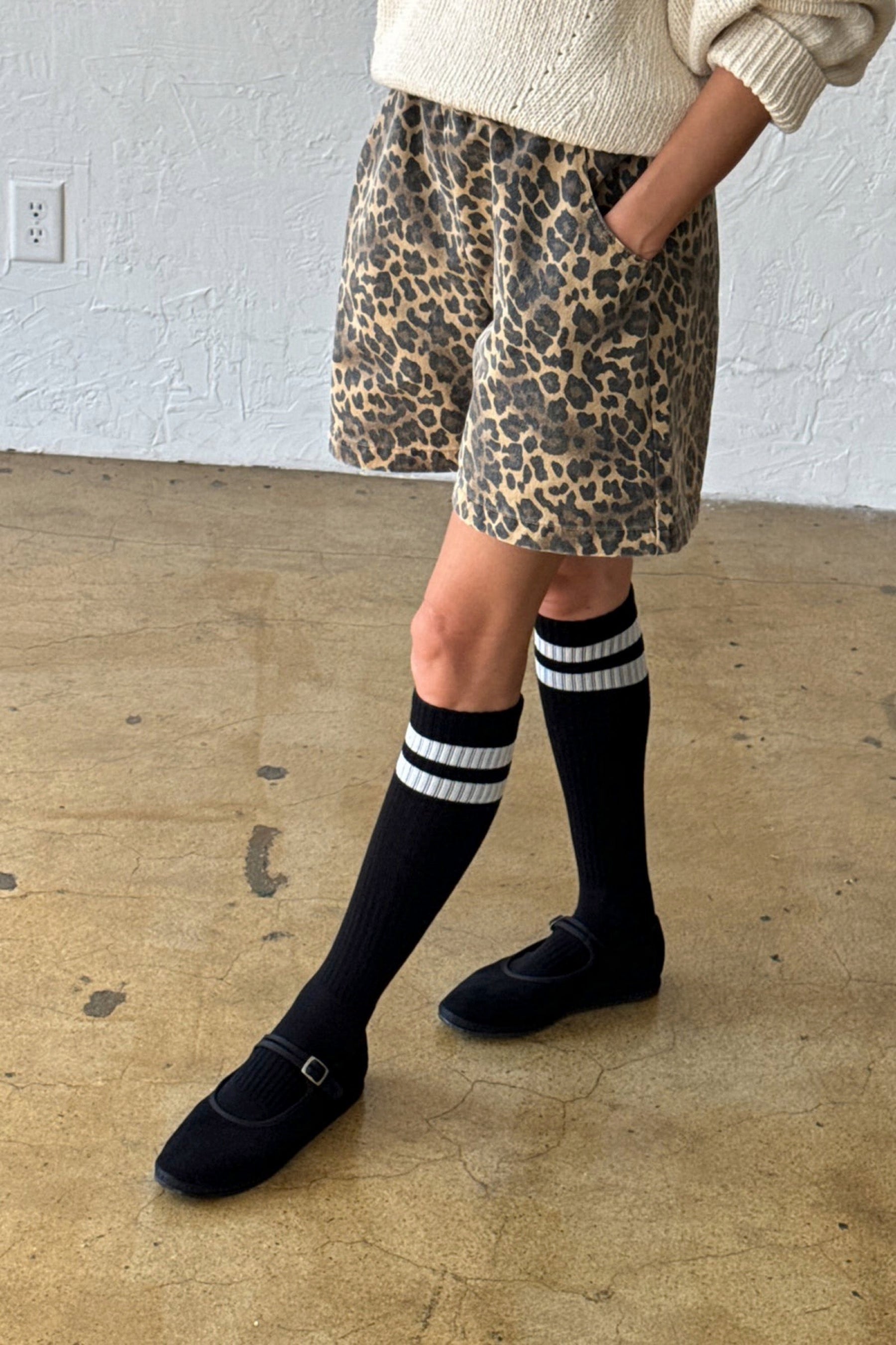 Leopard City Shorts