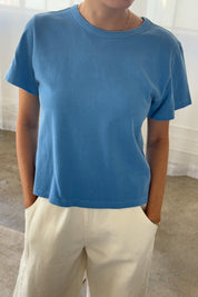 Yacht Blue Little Boy Tee