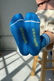 Royal Blue Girlfriend Socks