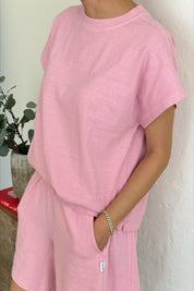 Pink Jeanne Tee