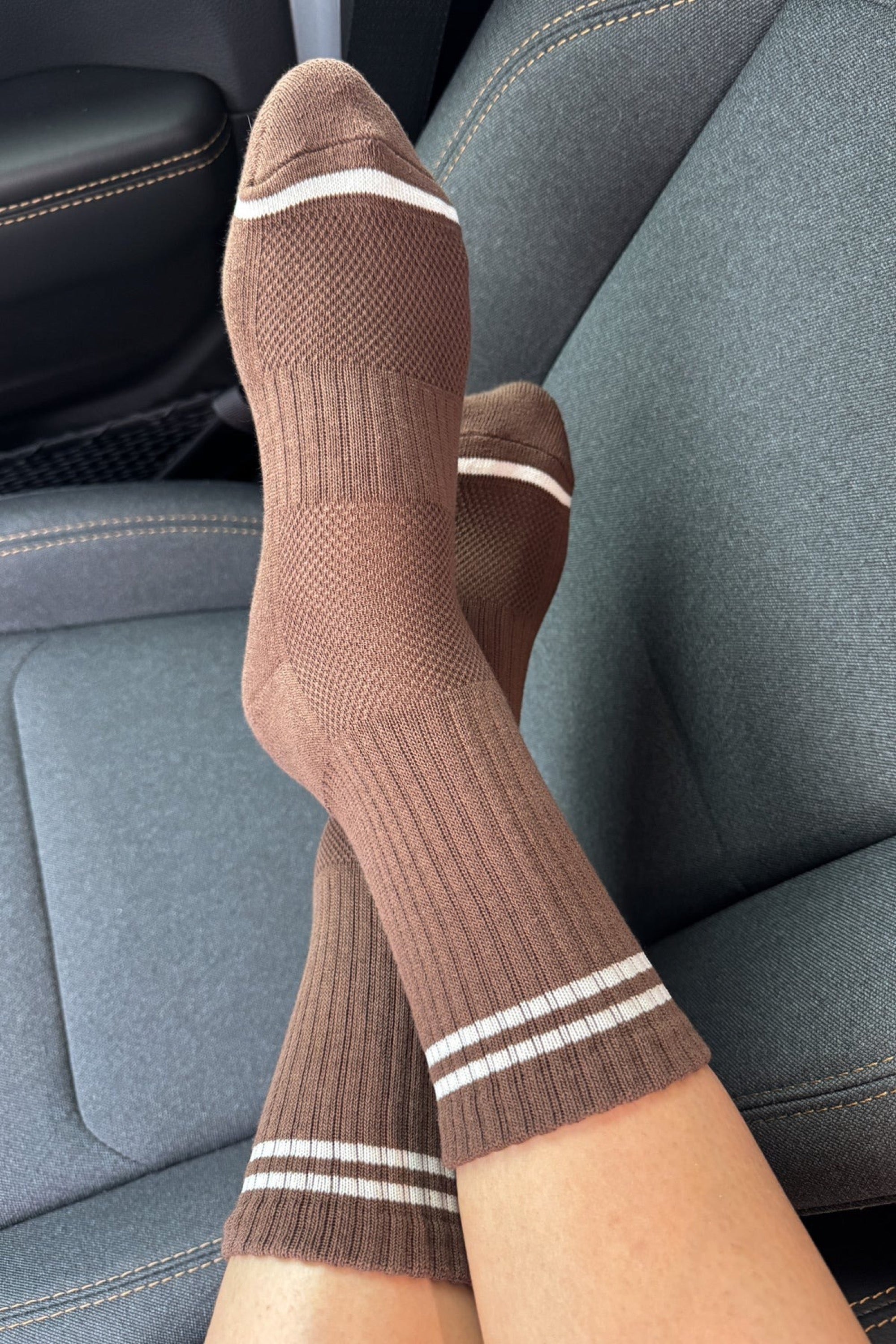 Wood Boyfriend Socks