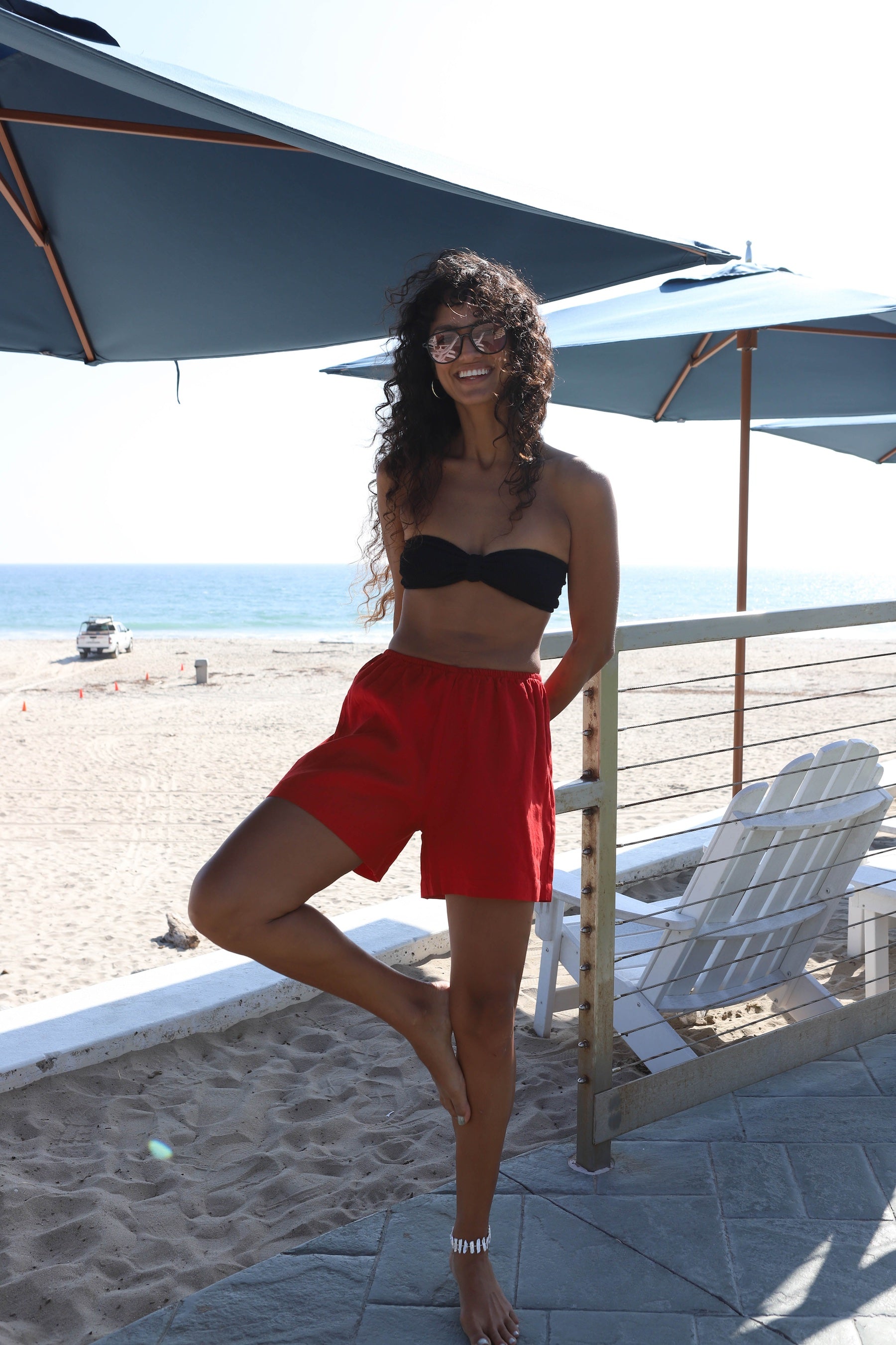Bell Pepper Linen Short