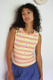 Butter Yellow Jamie Henley Tank