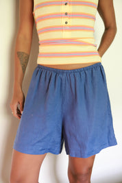 Lapis Linen Short