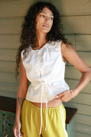 White Margo Tank