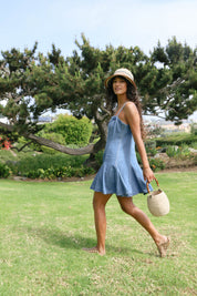 Godet All Day Denim Dress
