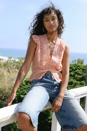 Peachie Day Dreamer Top