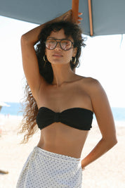 Black Tourist Sunglasses