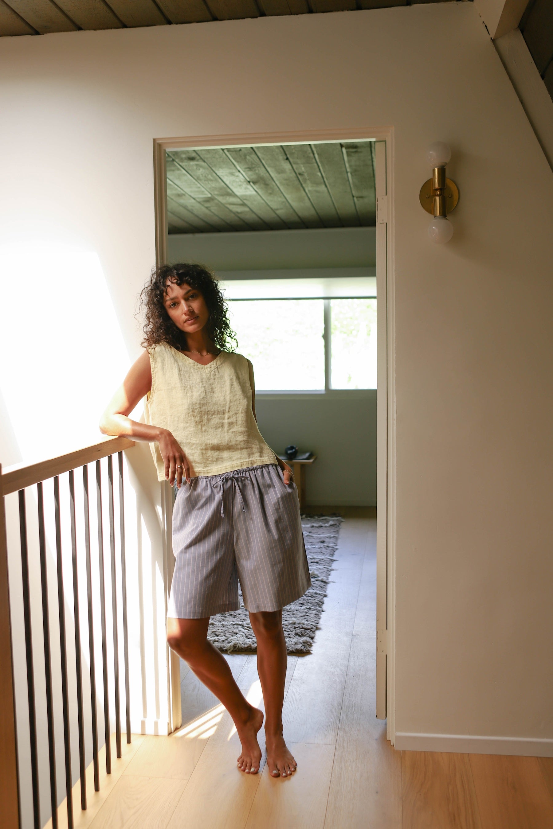 Oxford Stripe Venice Shorts – Prism Boutique