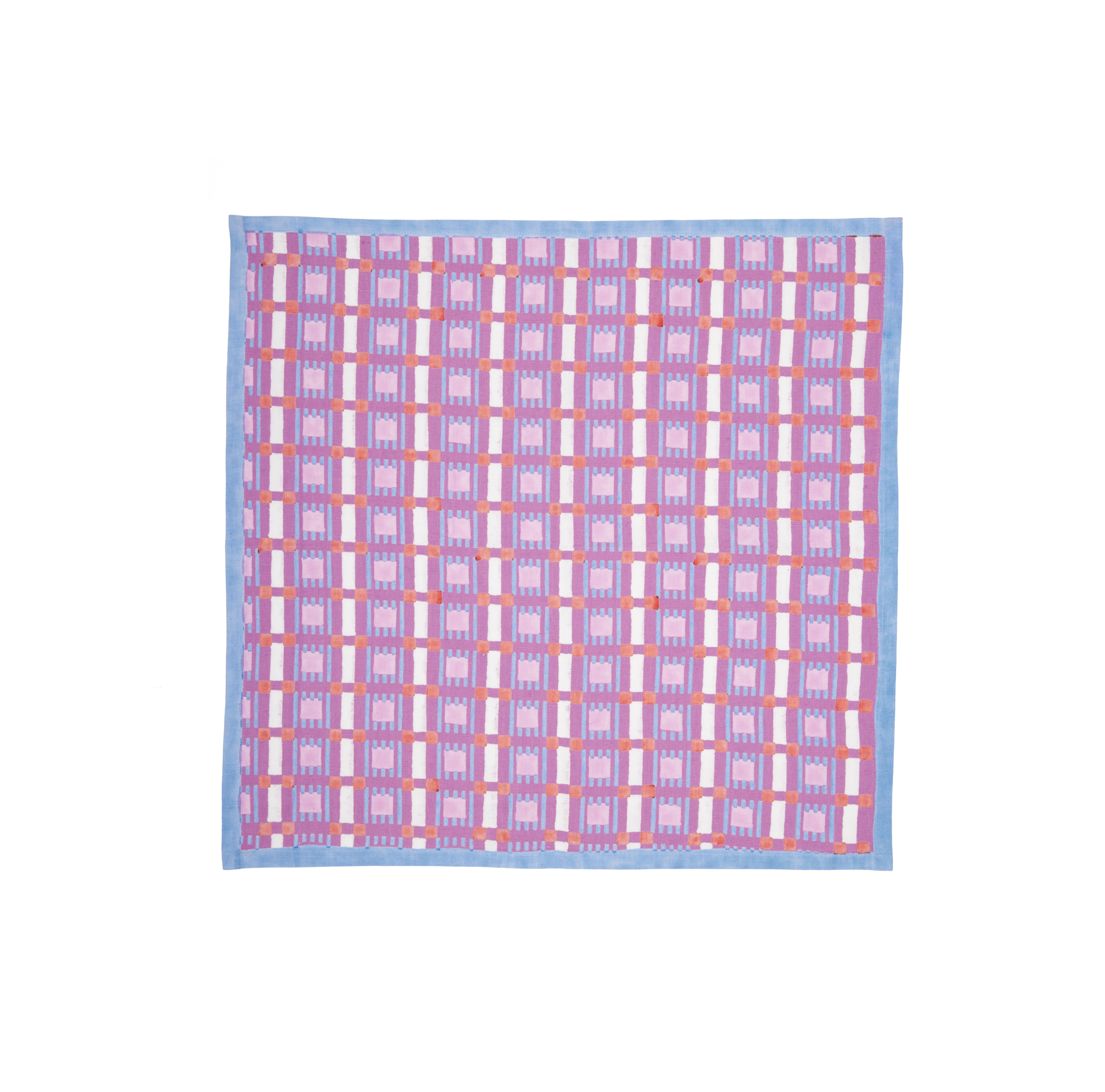 Iris Plaid Napkin