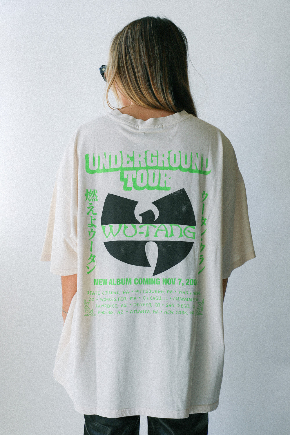 Wu-Tang Underground Tour OS Tee