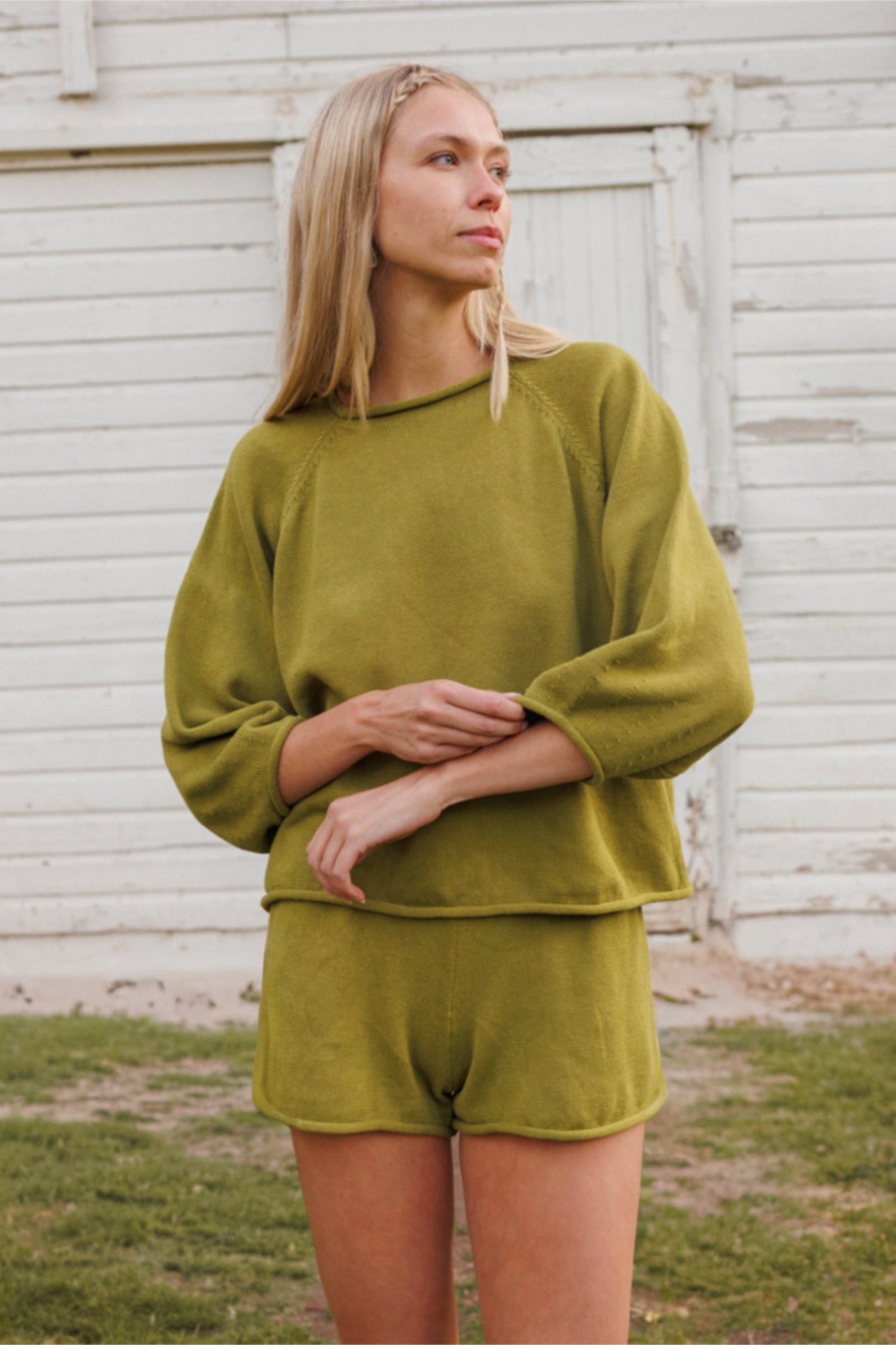 Moss Jeanie Sweater
