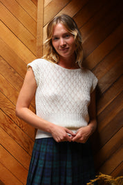 Ivory Knit Top