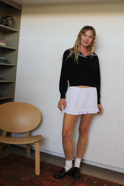 White Lace Corazon Skirt