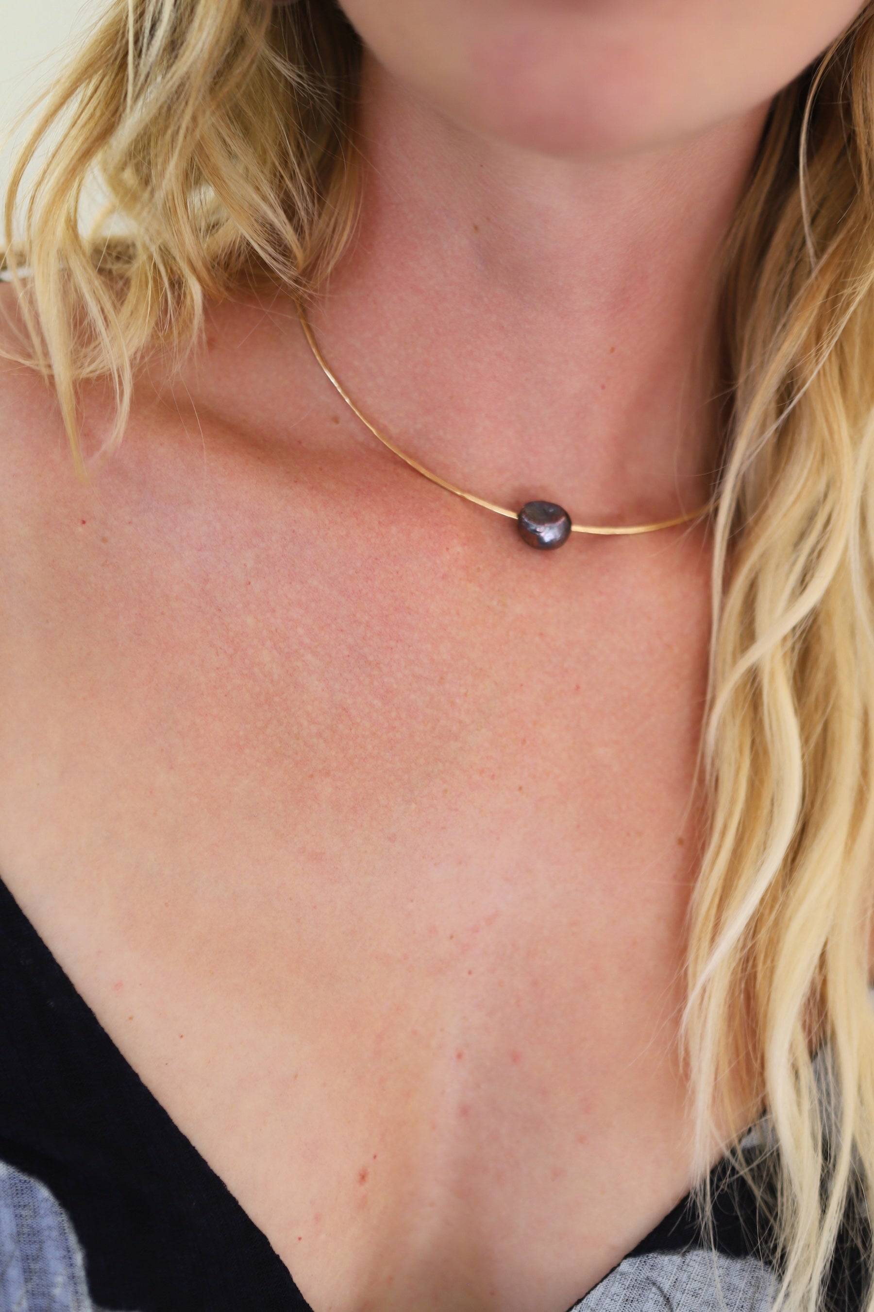Black Pearl Choker