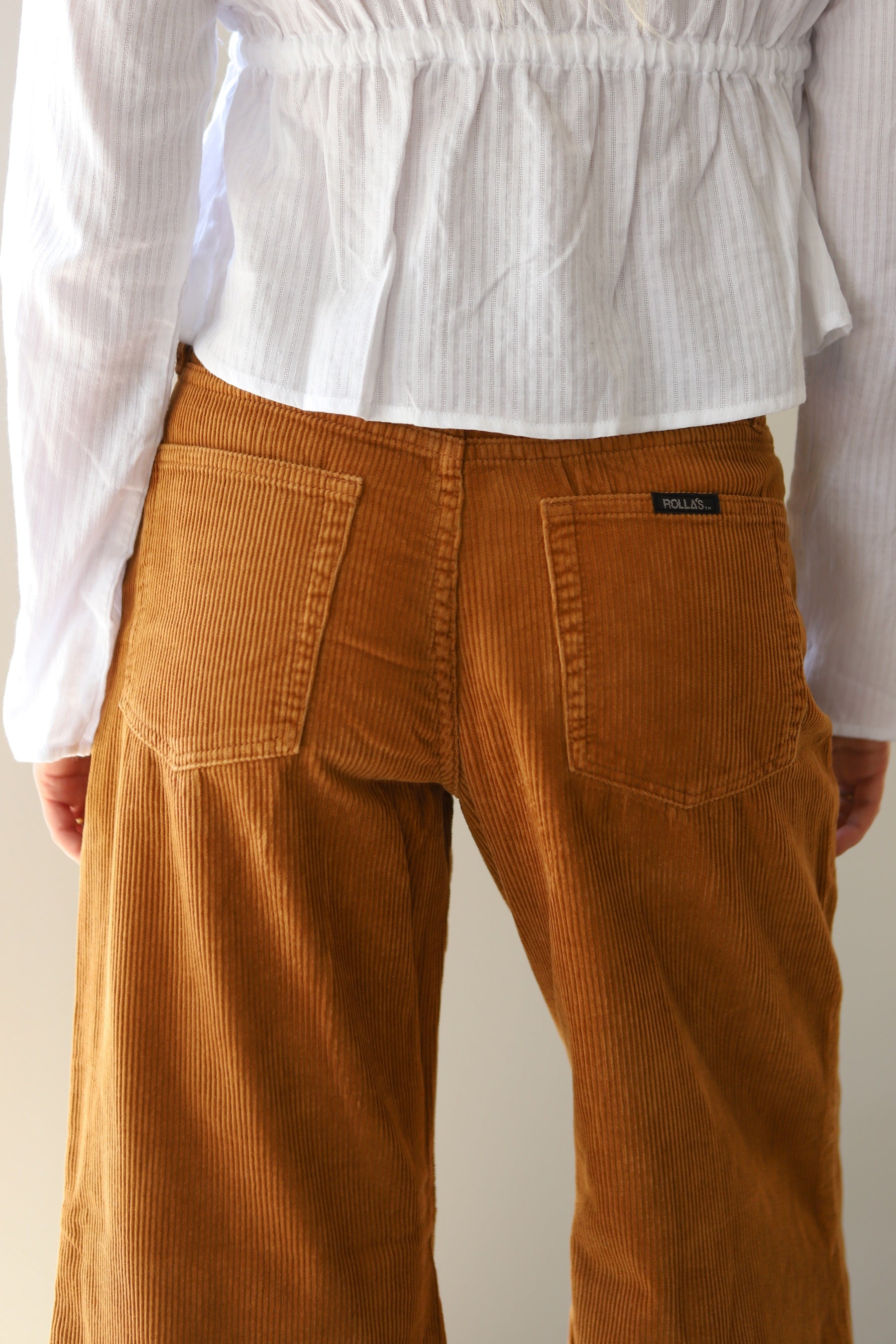 Teddy Cord Tomboy Flare