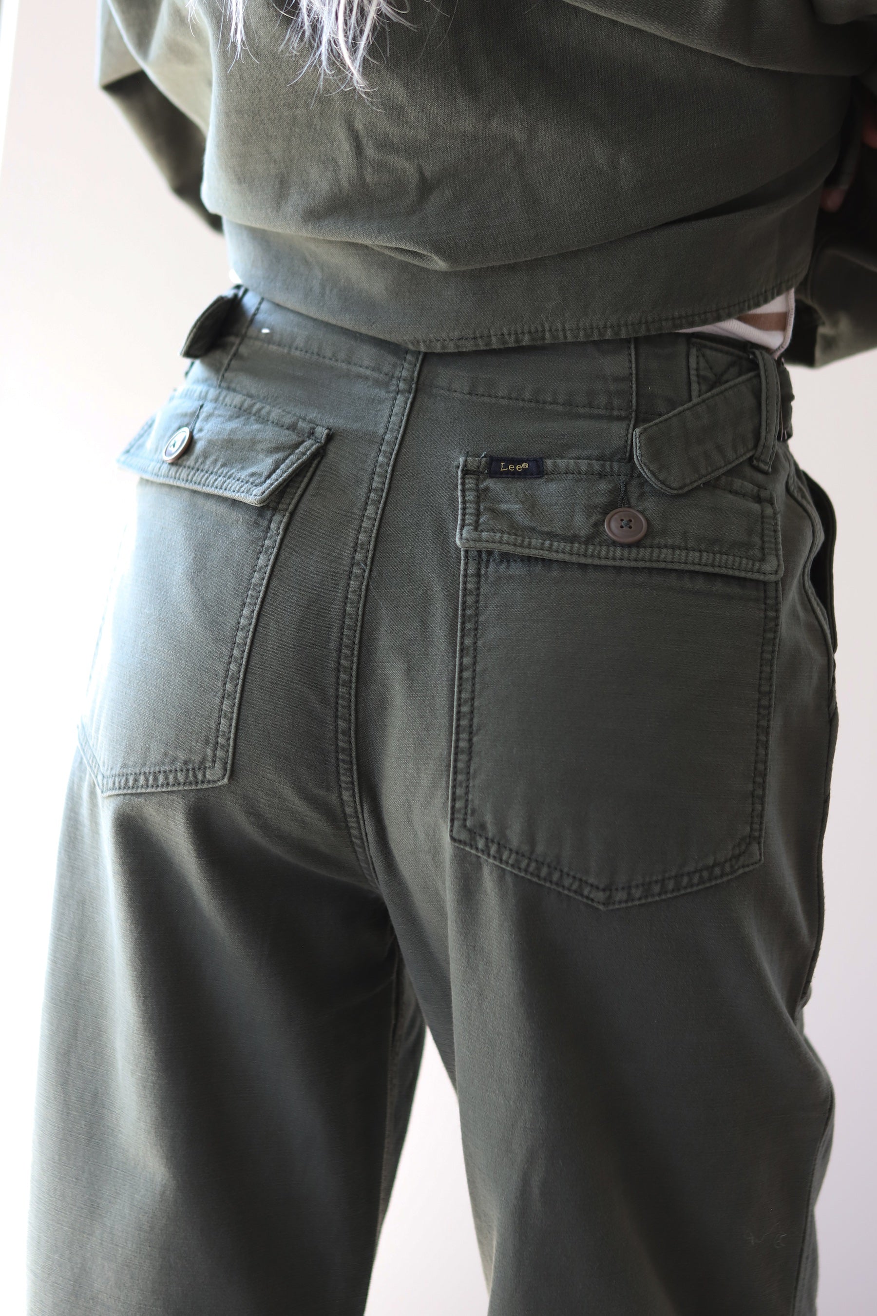 Oak Moss Loose Utility Pant