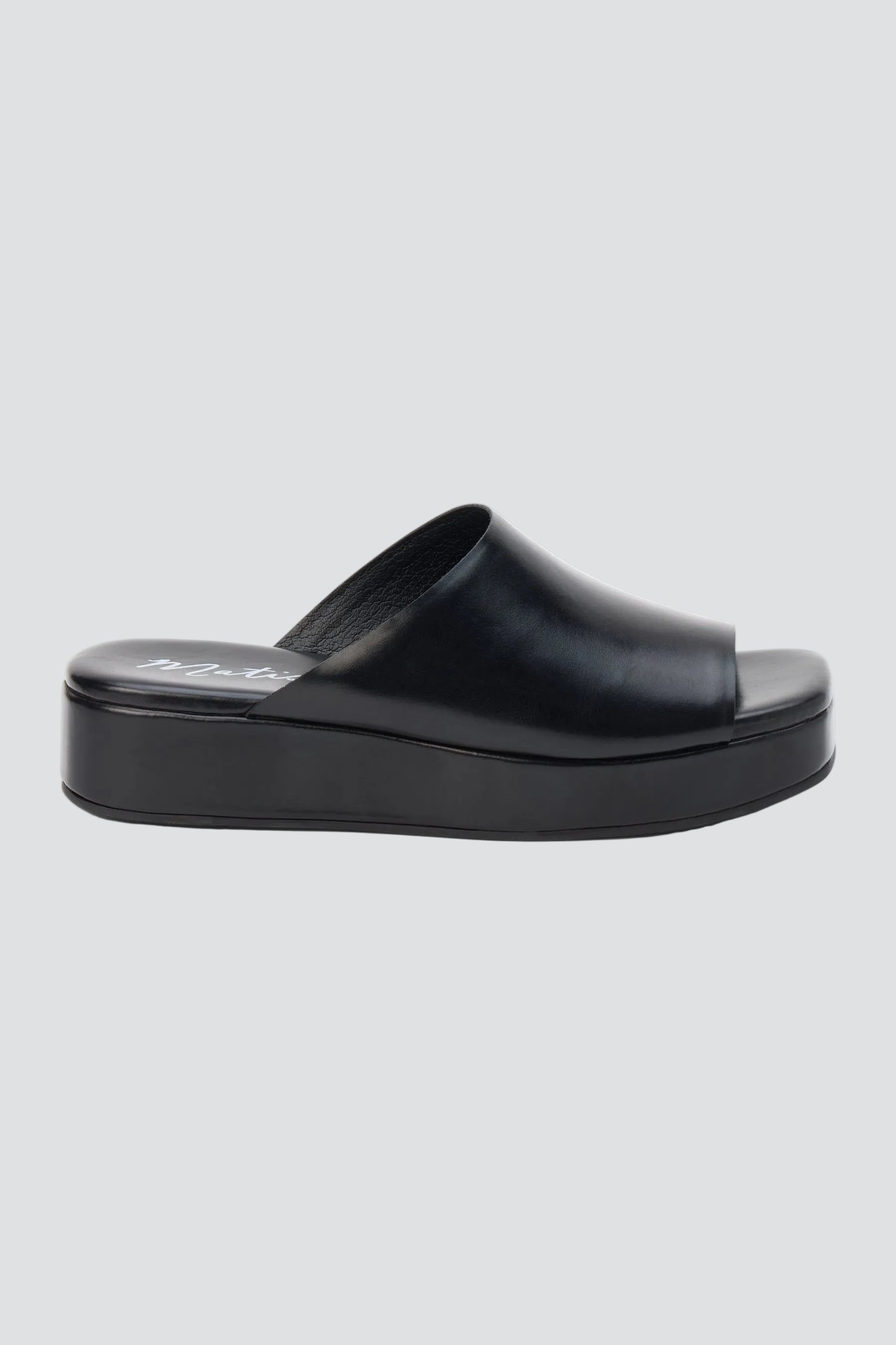 Black Lido Slide Sandal
