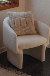 Heathered Natural Paloma Pillow