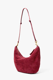 Currant Suede Lune Bag