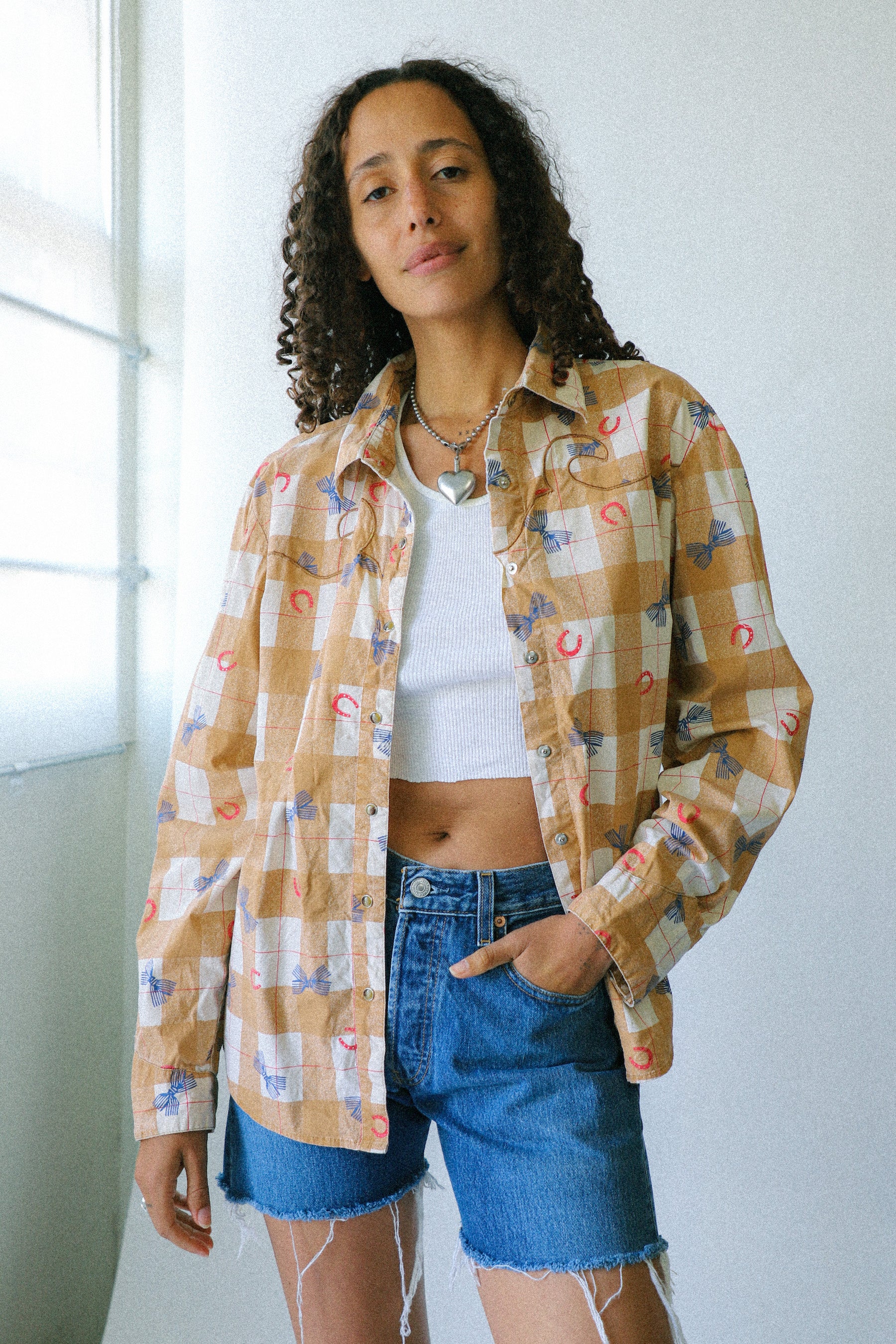 Rough Rider Pearl Snap Top