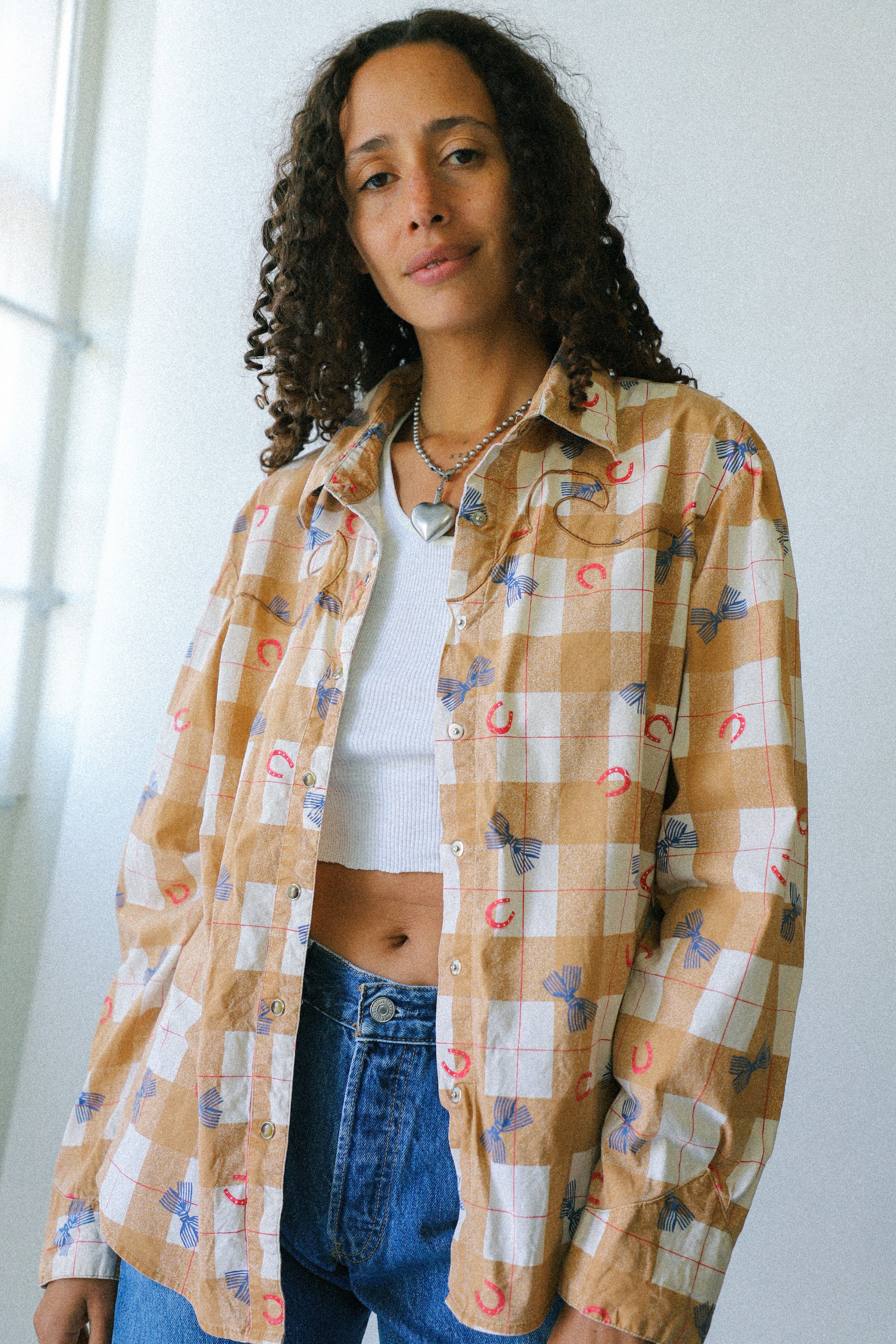 Rough Rider Pearl Snap Top